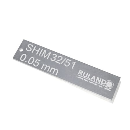 Ruland Shim Pack for Ruland Jaw & Oldham Couplings with 2" or 50.8mm OD SHIM32/51-A-KIT